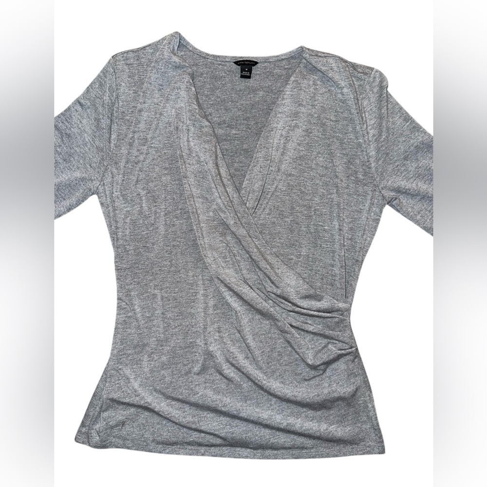 ann taylor long sleeve blouse - Picture 2 of 5